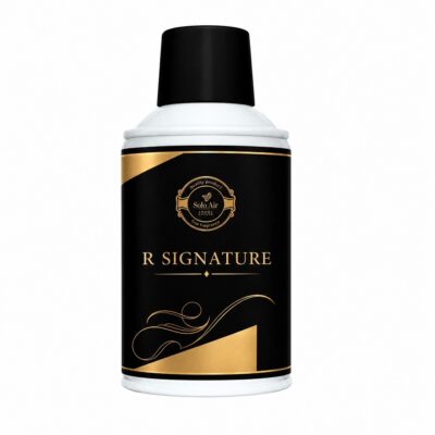 hotelowy odświeżacz powietrza - R SIGNATURE-  świeży, luksusowy zapach do hotelu 250 ml do dozownika na baterie