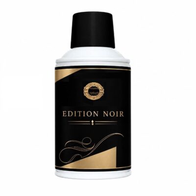 hotelowy odświeżacz powietrza - EDITION NOIR - świeży, luksusowy z męską nutą 250 ml do dispencera na baterie